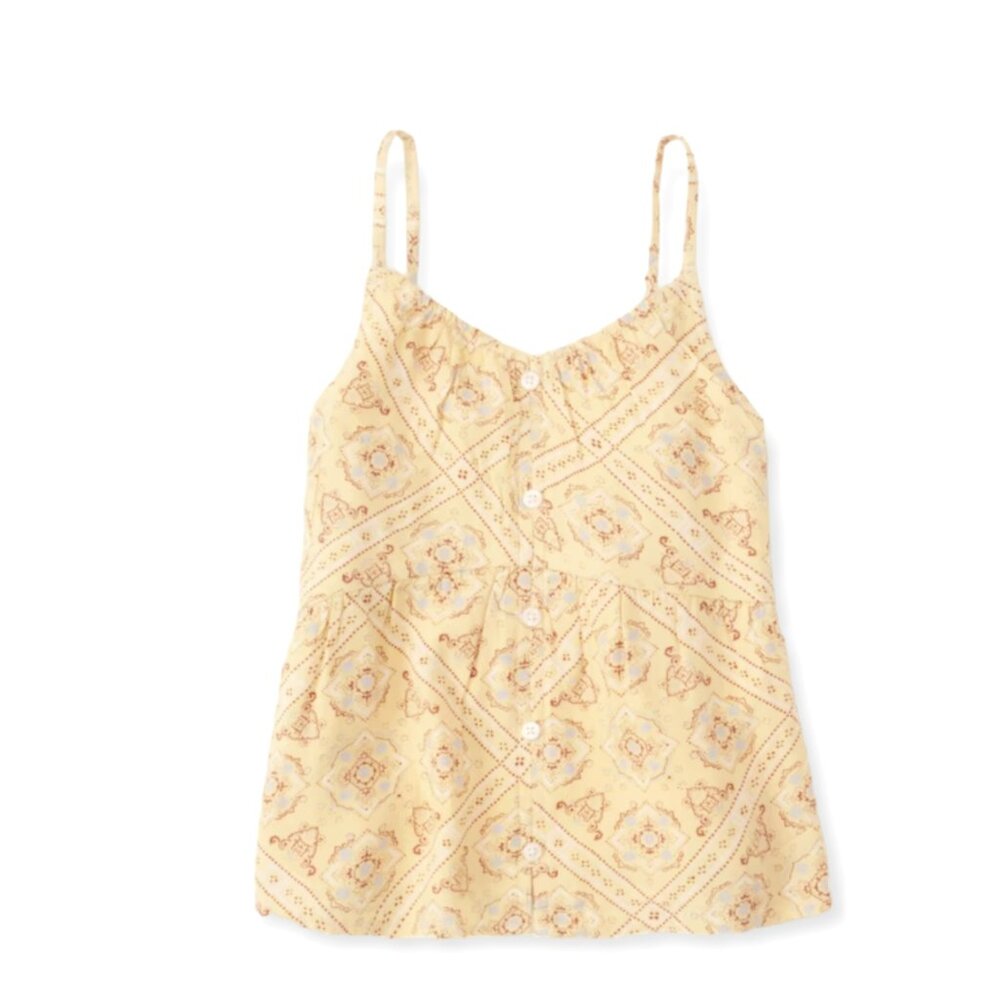 NWT Abercrombie Button-through Cami